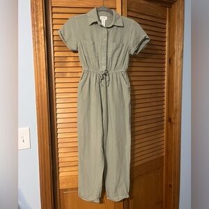 Jessica Simpson Sage Button-Up Jumpsuit